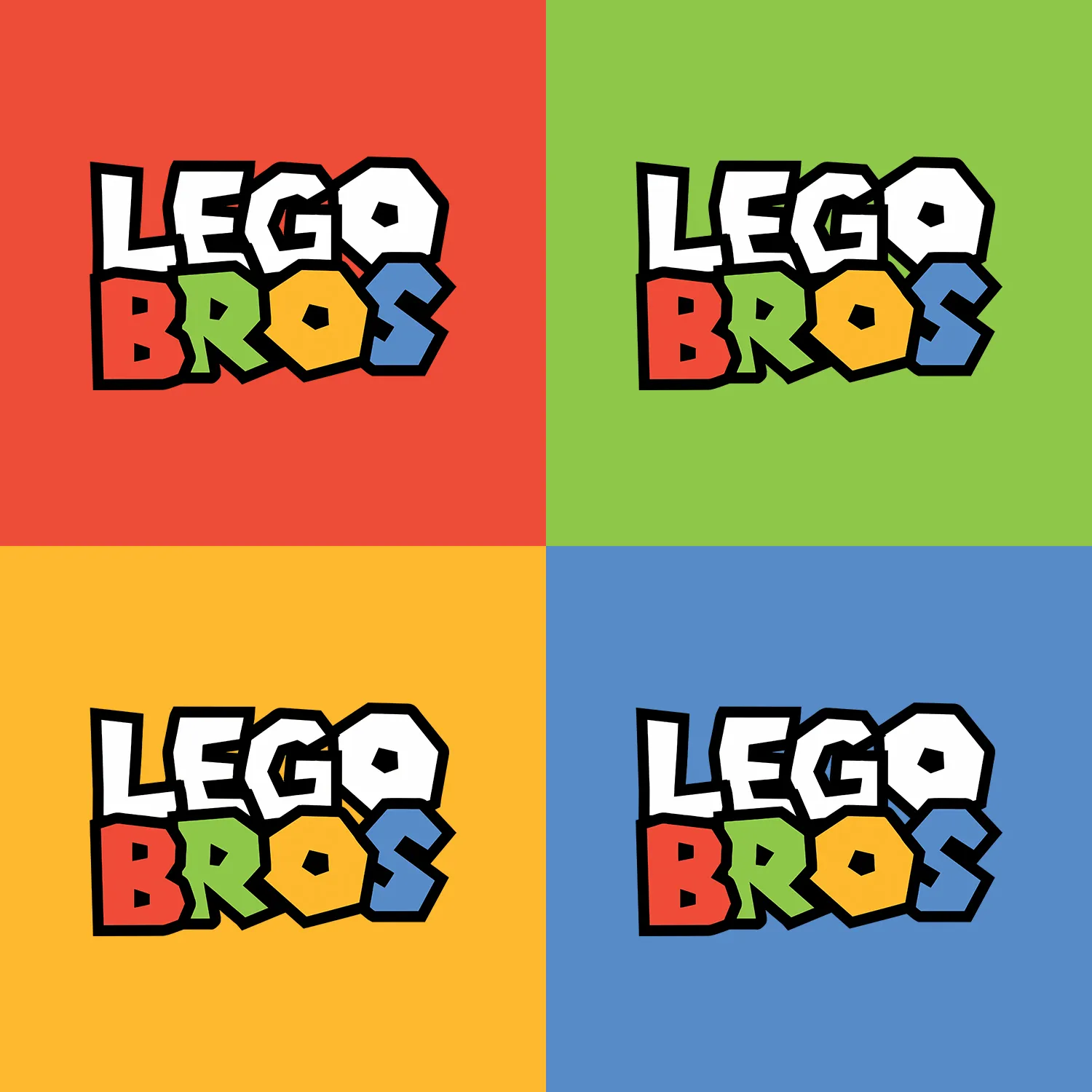 Identidade Visual Lego Bros